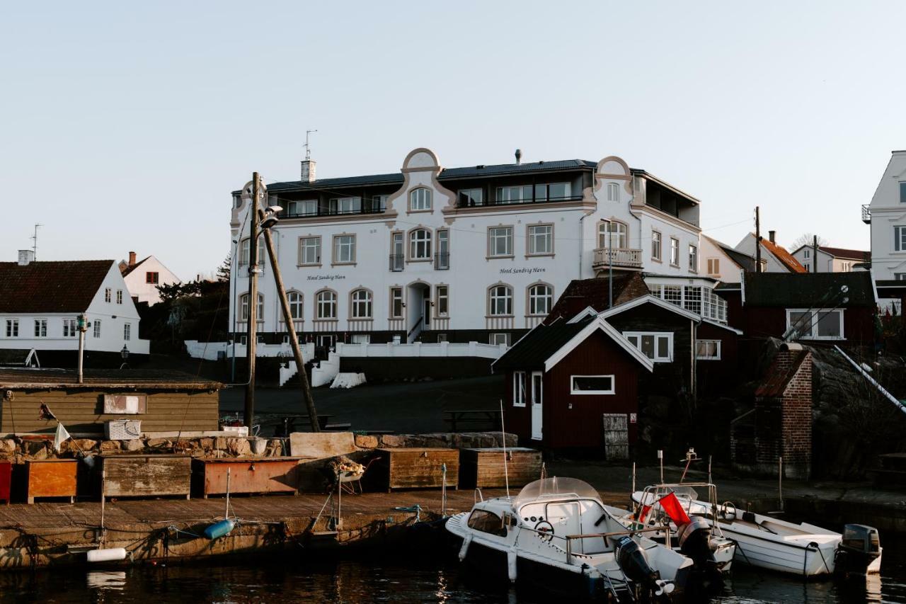 Hotel Sandvig Havn Allinge-Sandvig Exterior foto